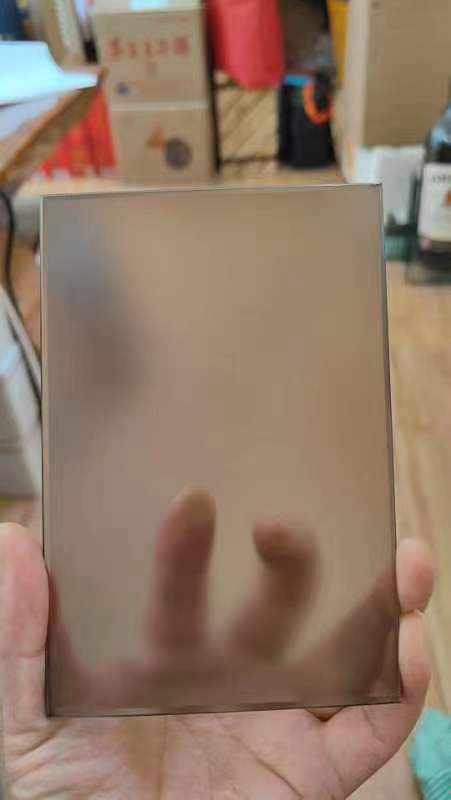 6mm 8mm Brown Grey Clear Tempered Toughened Glass for The Bathroom