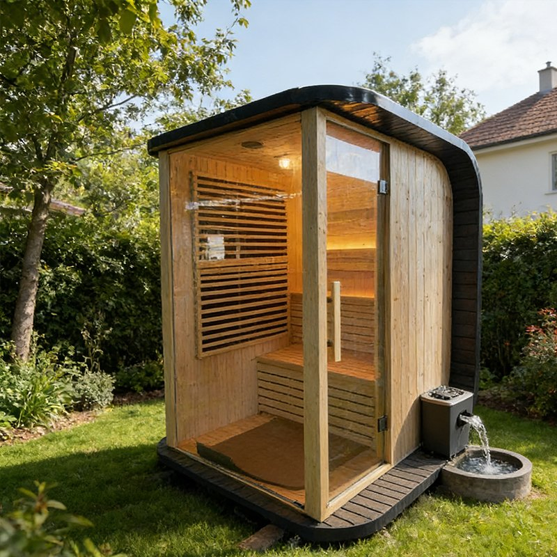 Инфракрасная сауна с паром для дома, 4 человека