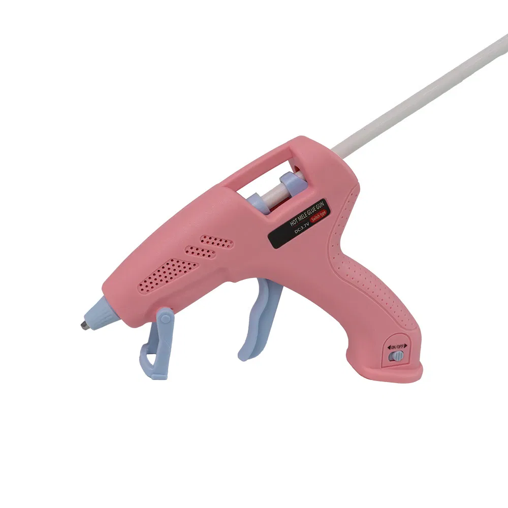 10W/20W Custom Mini Battery Hot Melt Glue Gun with 7mm Glue Sticks