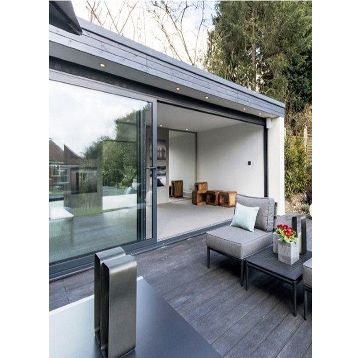 High Reputation Senior Slide Door Metal Aluminium Glass Door for Apartment