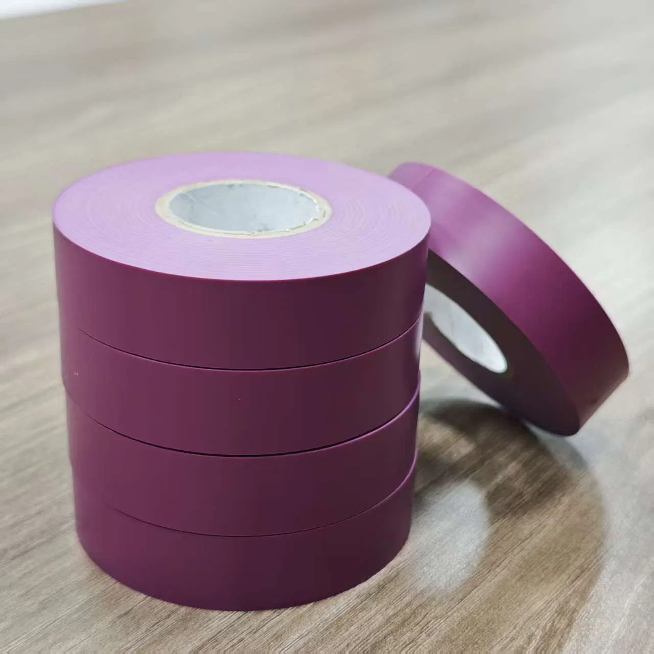 Abrasion Resistant Purple PVC Electrical Tape for Heavy Machinery