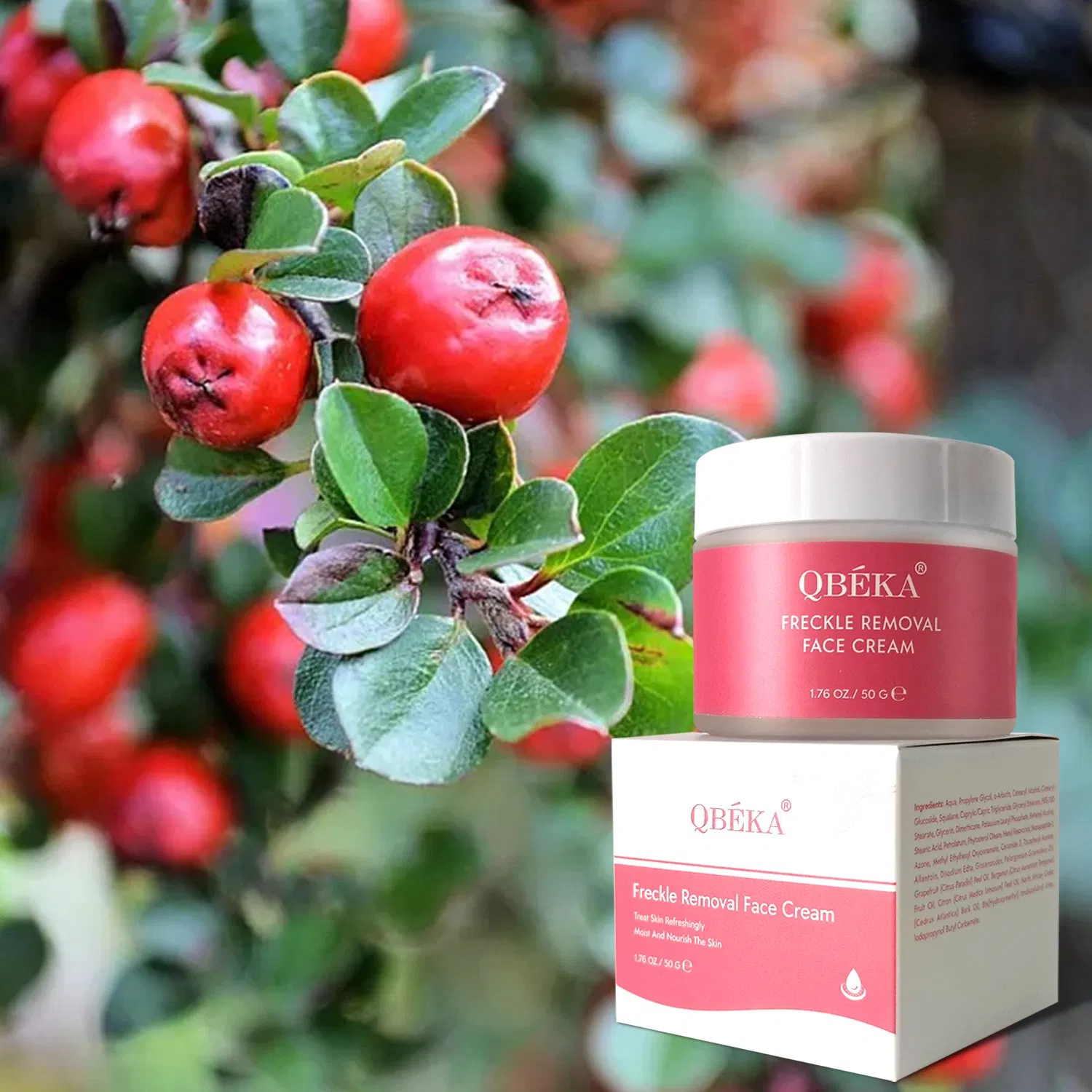 Qbeka Professional Anti-Freckle Brightening Cream for Men & Women - Daily Spot Treatment