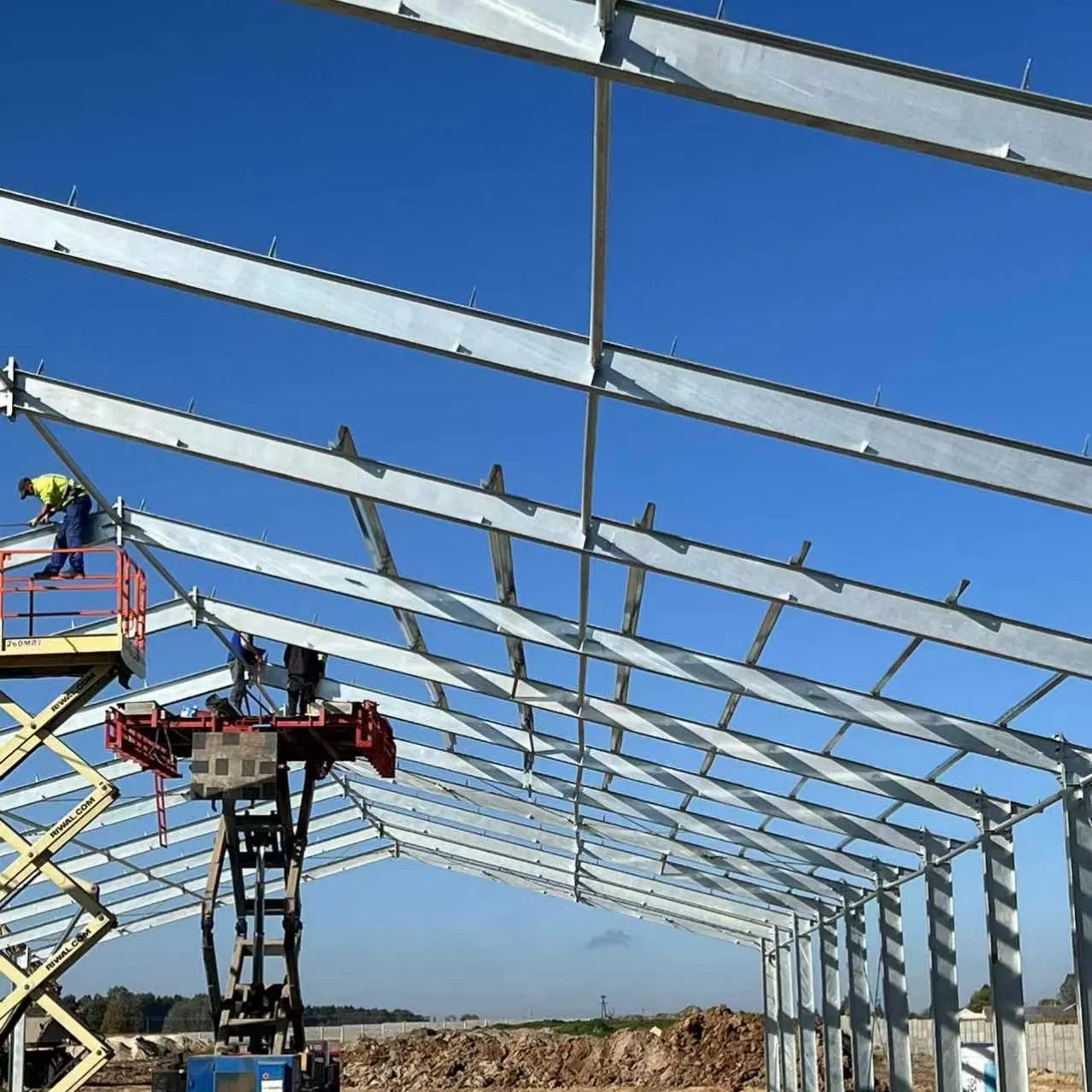 Quickly Assemble Steel Structure Building Chicken House in Poland