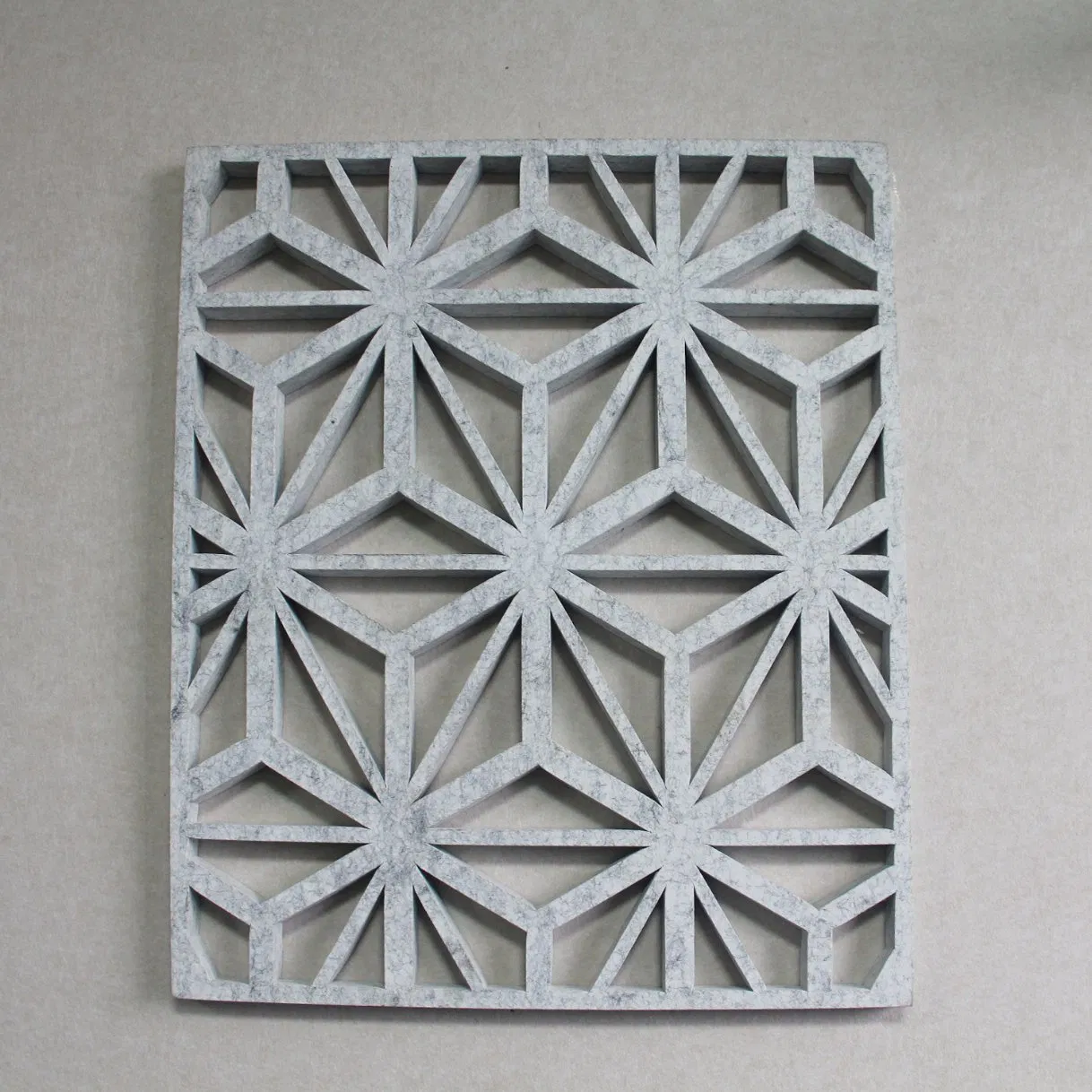 Recycle Polyester Acoustic Panels Soundproof Pet Wall Panels Carved Acoustic Office Partition