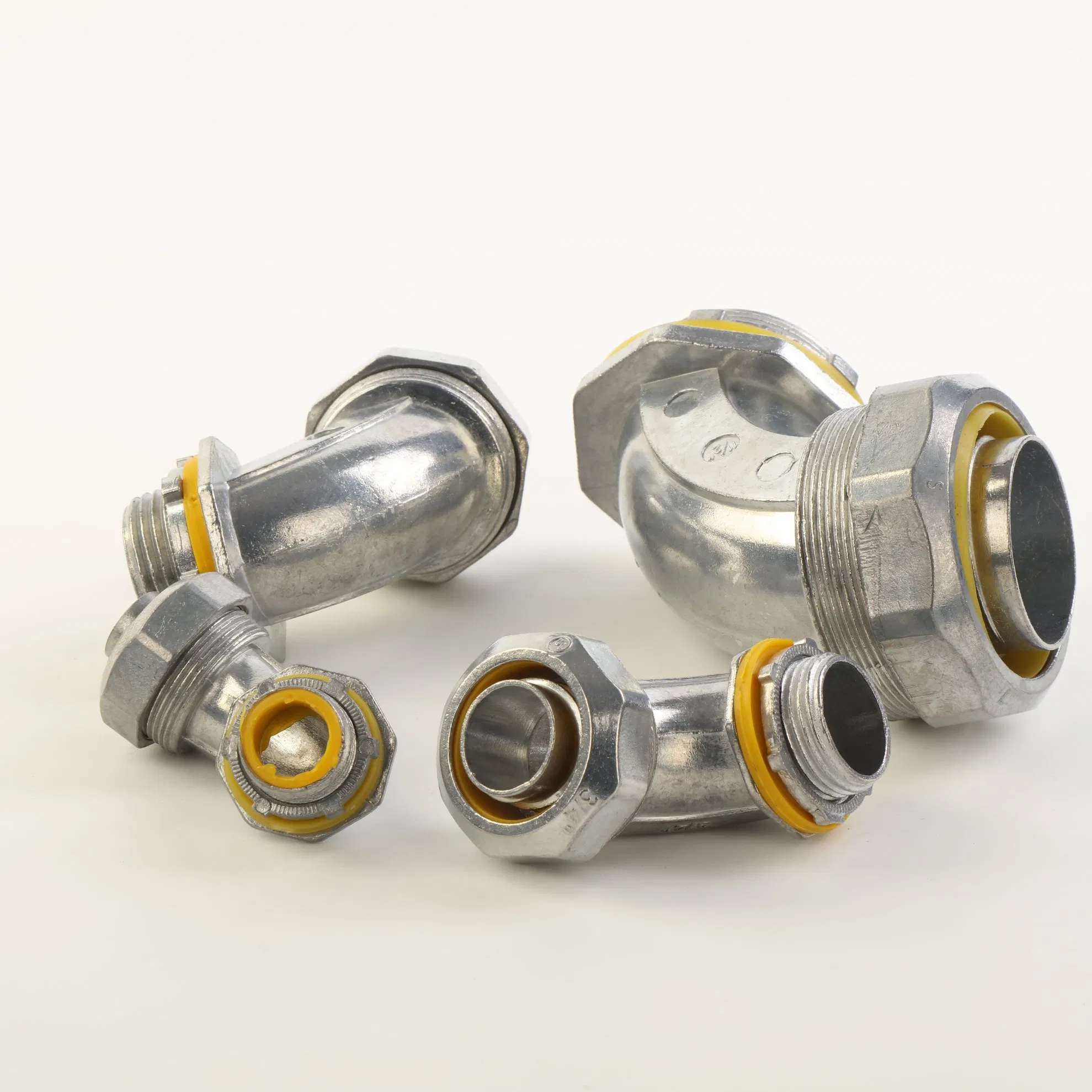 1/2"-4" Liquid Tight Flexible Conduit Adaptor Angle Type