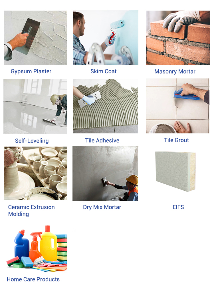 ISO Certified Water-Based Paint Thickener Hydroxypropyl Methyl Cellulose HPMC