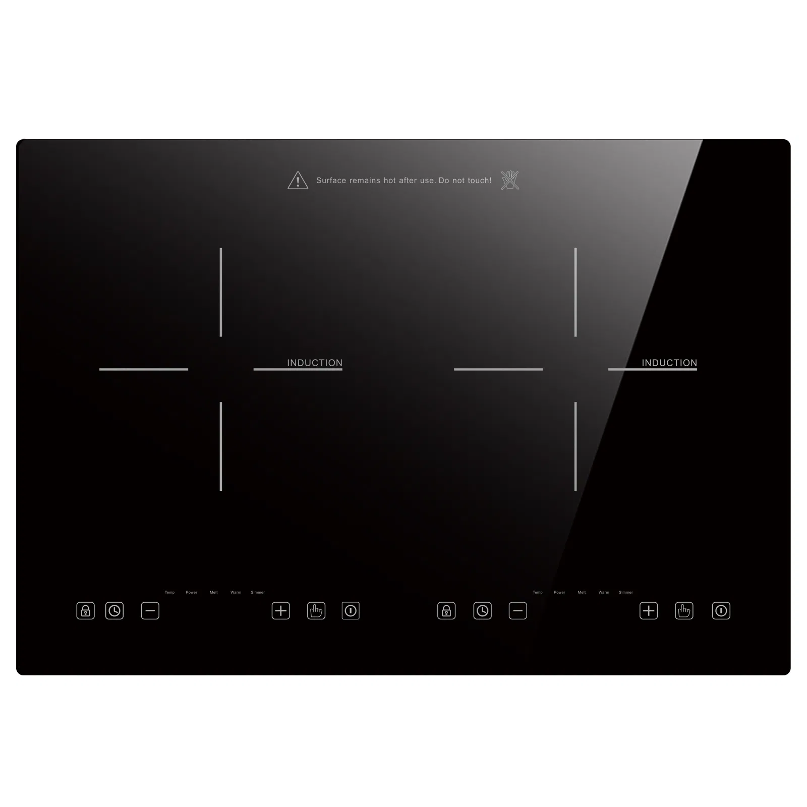 Hot Sales Smart Kitchen New Model European Standard Electric Stove Dual Burners Cooktop Built-in Induction Cooker