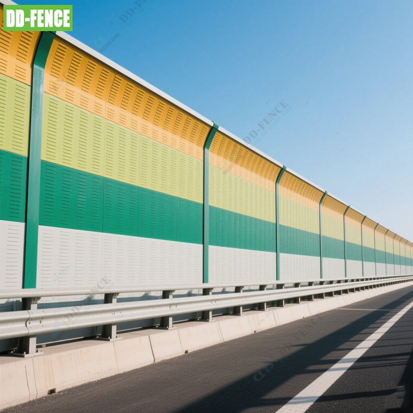 Road Noise Sound Barriers Highway Sound Proof Wall Isolation Panels for Fencing