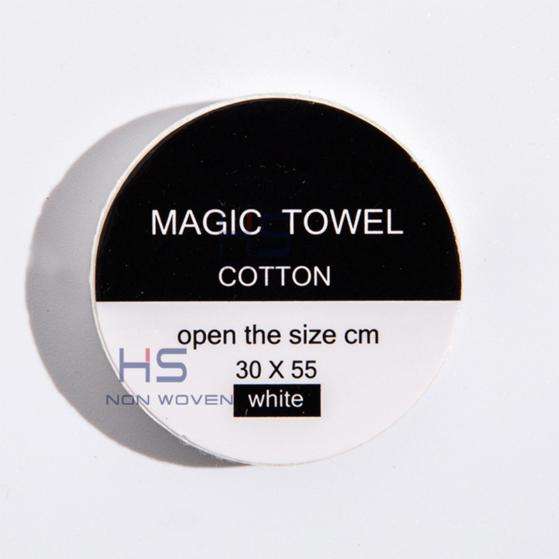 Disposable Compressed Towel of 100% Viscose or Cotton for Hotel, Restaurant, Sports, Travelling, Hotel