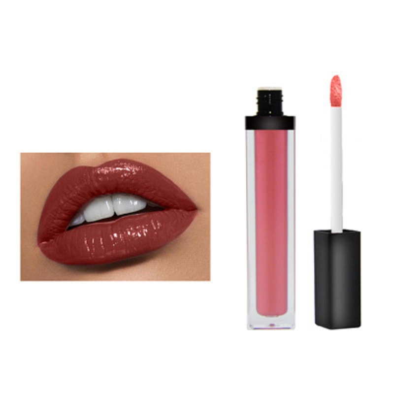 Liquid Lip Gloss Lipstick, Weightless Formula, Mirror-Like Glossy Finish Esg13556