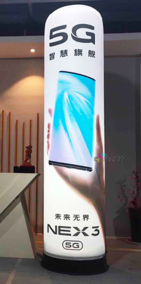 Full Printing Inflatable Pillar Column Oxford Tube for Event Advertising Display