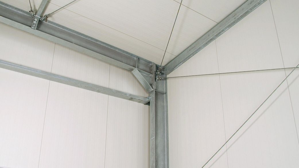 Light Factory Steel Structure Car Quick Repairing Commercial Showroom Shop