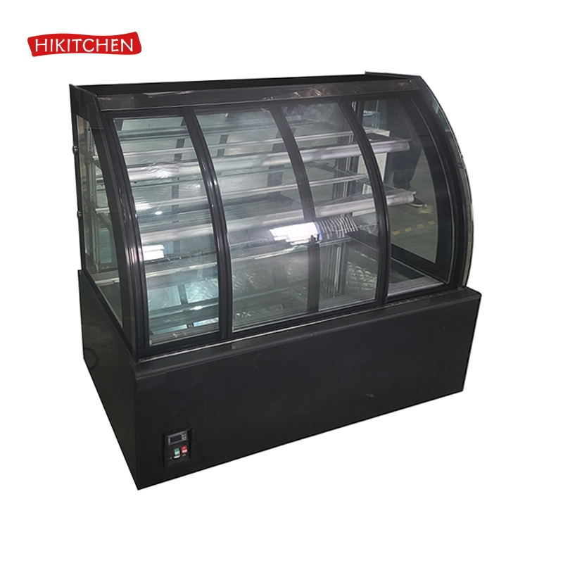 Verfical Cooler Cooking Baking Equipment Dessert Drink Cake Display Showcase
