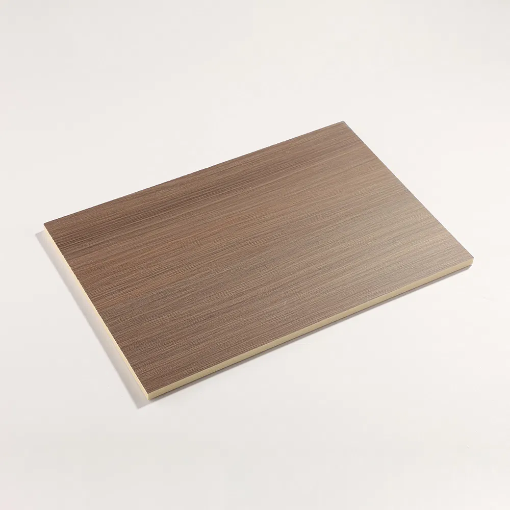 Modern Style 8mm Carbon Crystal Boards Wall Panel Wood Grain PVC Board Wooden Textured Wall Panel