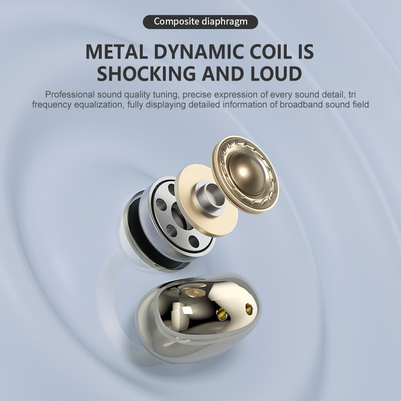 Over-Ear Bluetooth Headphones, Hi-Fi Stereo Sound Wireless Headset with Noise Cancellation