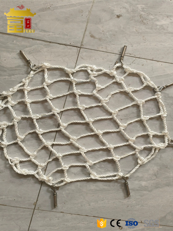 Round Manhole Sewage Well Cover Fall Protection Net Antifall Net