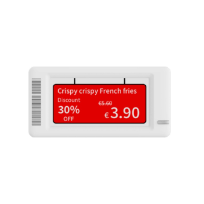 4-Color Electronic Shelf Label Retail Supermarket E Ink Display Digital Price Tag