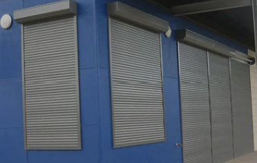 Commercial Entrance Rolling Shutter Blinds