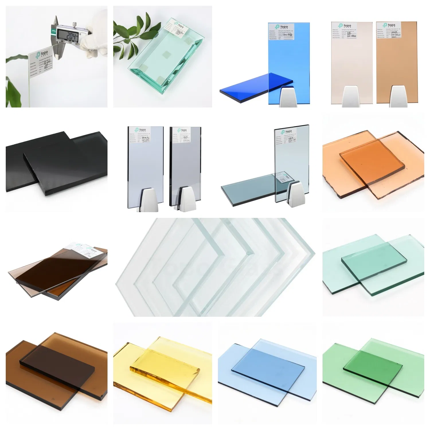 Guangzhou Factory Wholesale 2mm-12mm Colored Toughened Tempered Sheet Laminated Decorative Cheap Price Mirror Glass