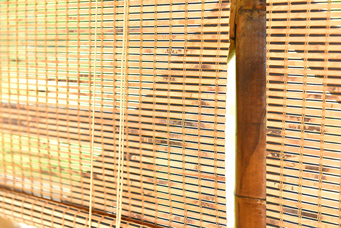 Rolling and Roman Bamboo Blinds (bamboo curtains)