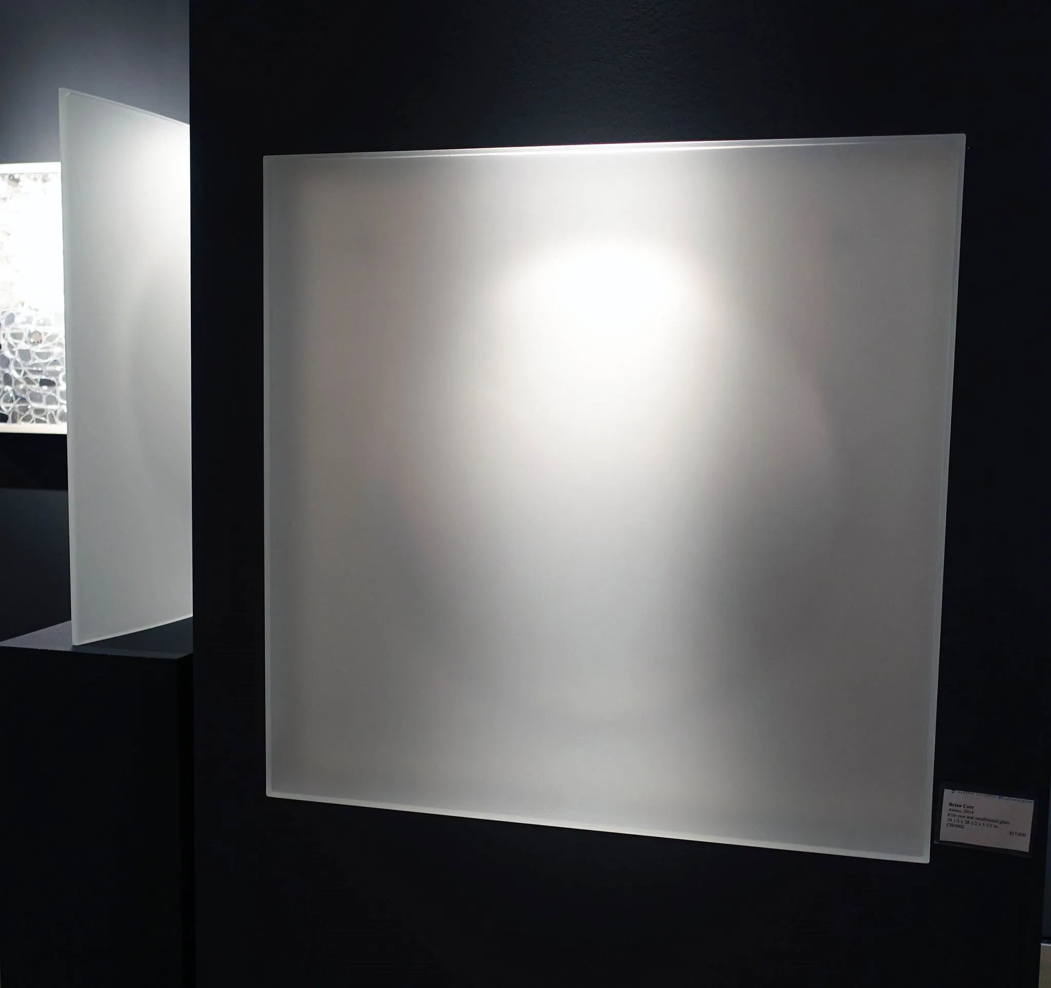 Clear/Colored Acid Etched Glass/Frosted Glass/Sandblasted Glass for Bathroom/Office/Building