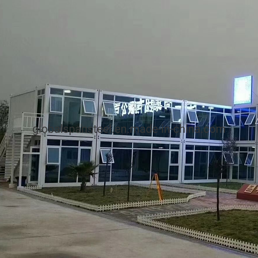 2X 20FT Modular Prefab /Prefabricated Shipping Container House for Holiday Apartment.