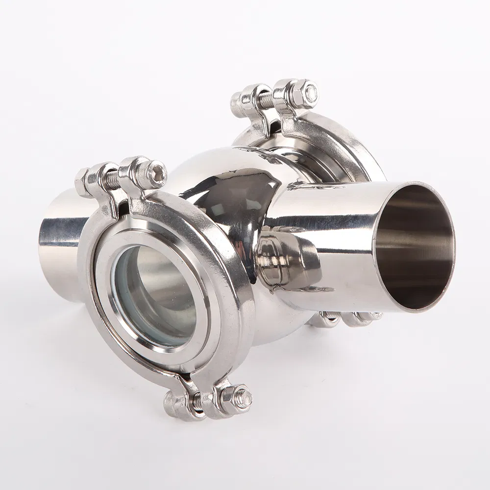 Premium Double Window Sight Glass for Food and Pharma DN65