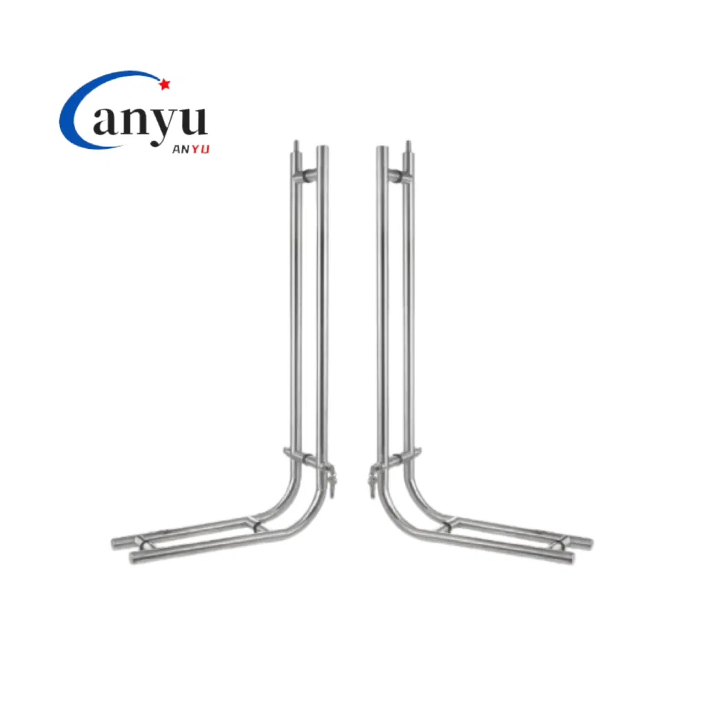 Stainless Steel Big Door Hardware Lock Push Glass Door Handle