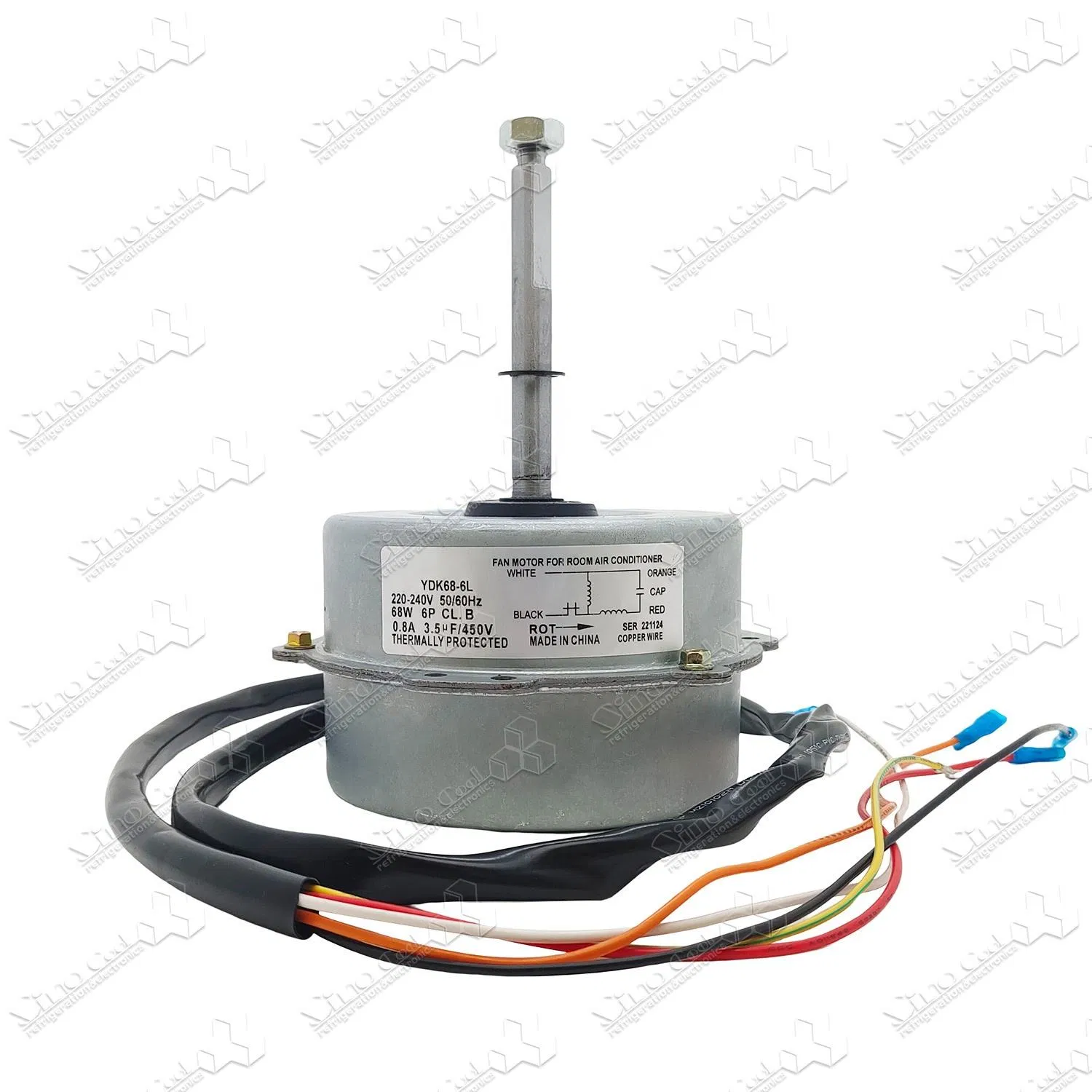 Sinocool Ydk68-6L 220V 68W Air Conditioner Outdoor Universal Motor Fan