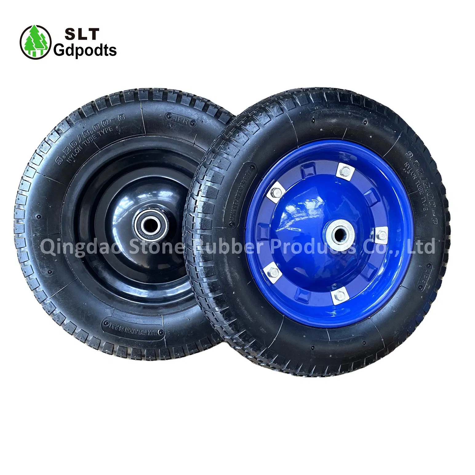 Inflatable Pneumatic Rubber Wheel Air Filled Tyre Wheelbarrow Wheel