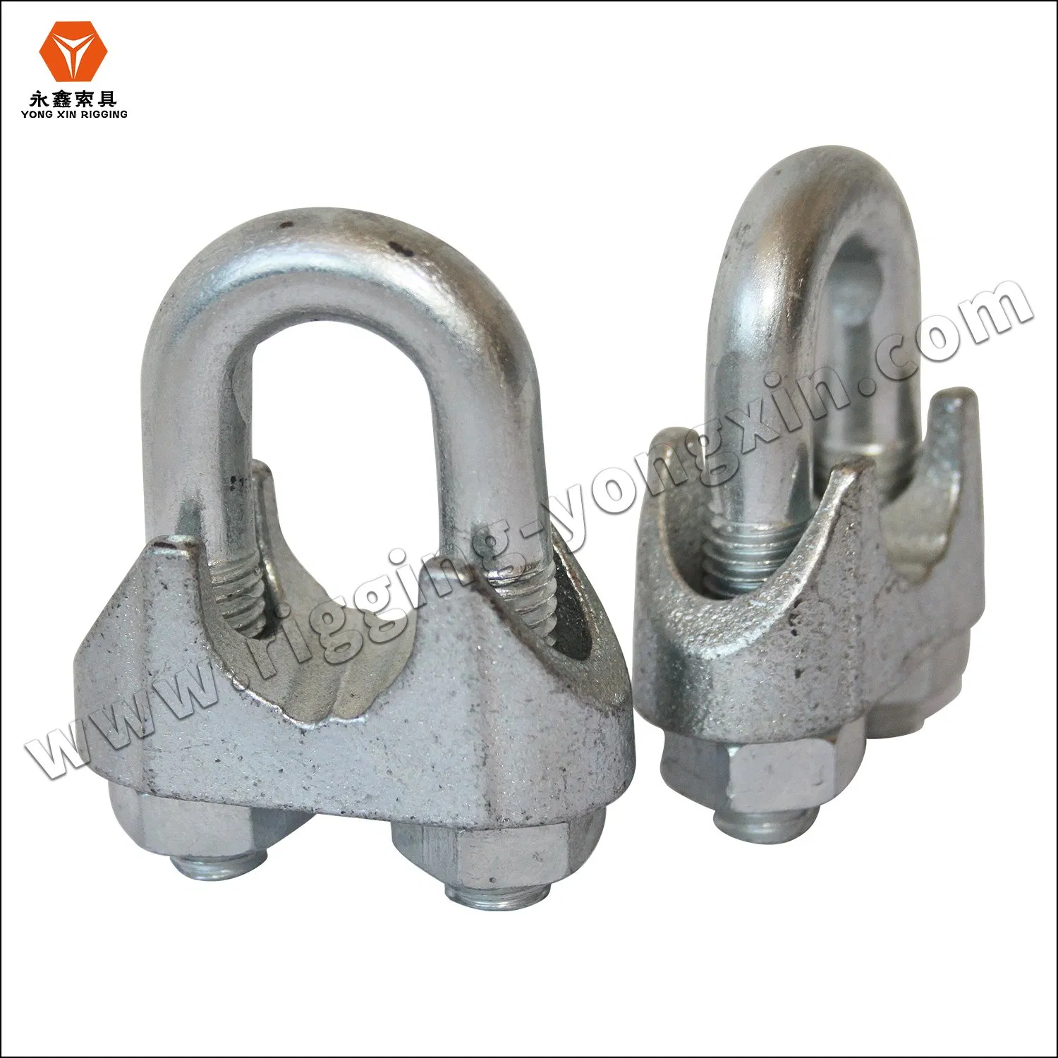 China Manufacturer Cheap Galvanized Steel Malleable Casting DIN1142 Wire Rope Clamp for Wire Rope Fittings|Hardware Rigging Wire Rope Clamp