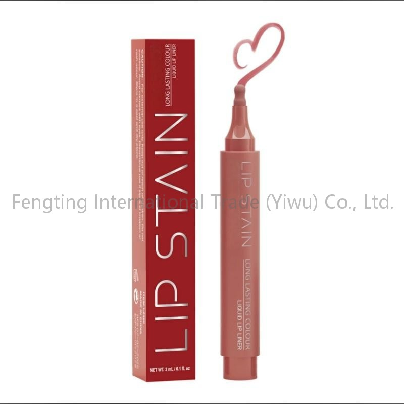 6 Color New Product OEM Customize Color Water Based Formula Last Waterproof Lifting Complexion Three-Color Lasting Lip Liner