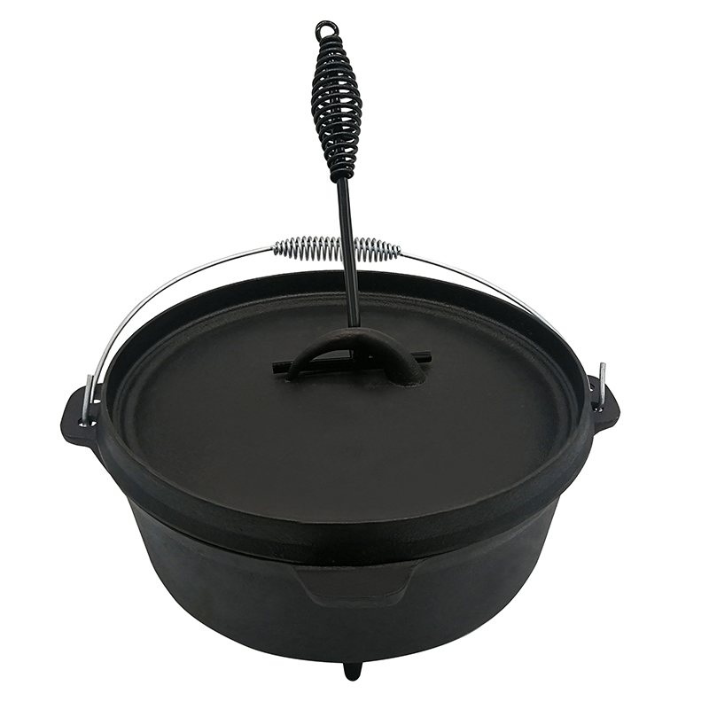 Чугунная жаровня Dutch Oven 4.5-14qt с крышкой