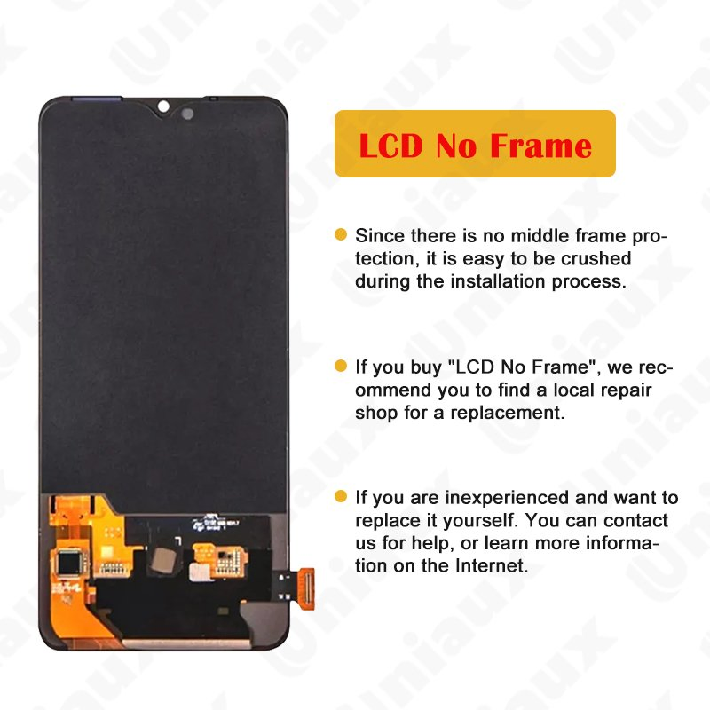 6.41" Original Amoled for Iq PRO LCD Display Touch Screen Digitizer Assembly for Iq PRO LCD Support Fingerprint Mobile Phone Smart Phone