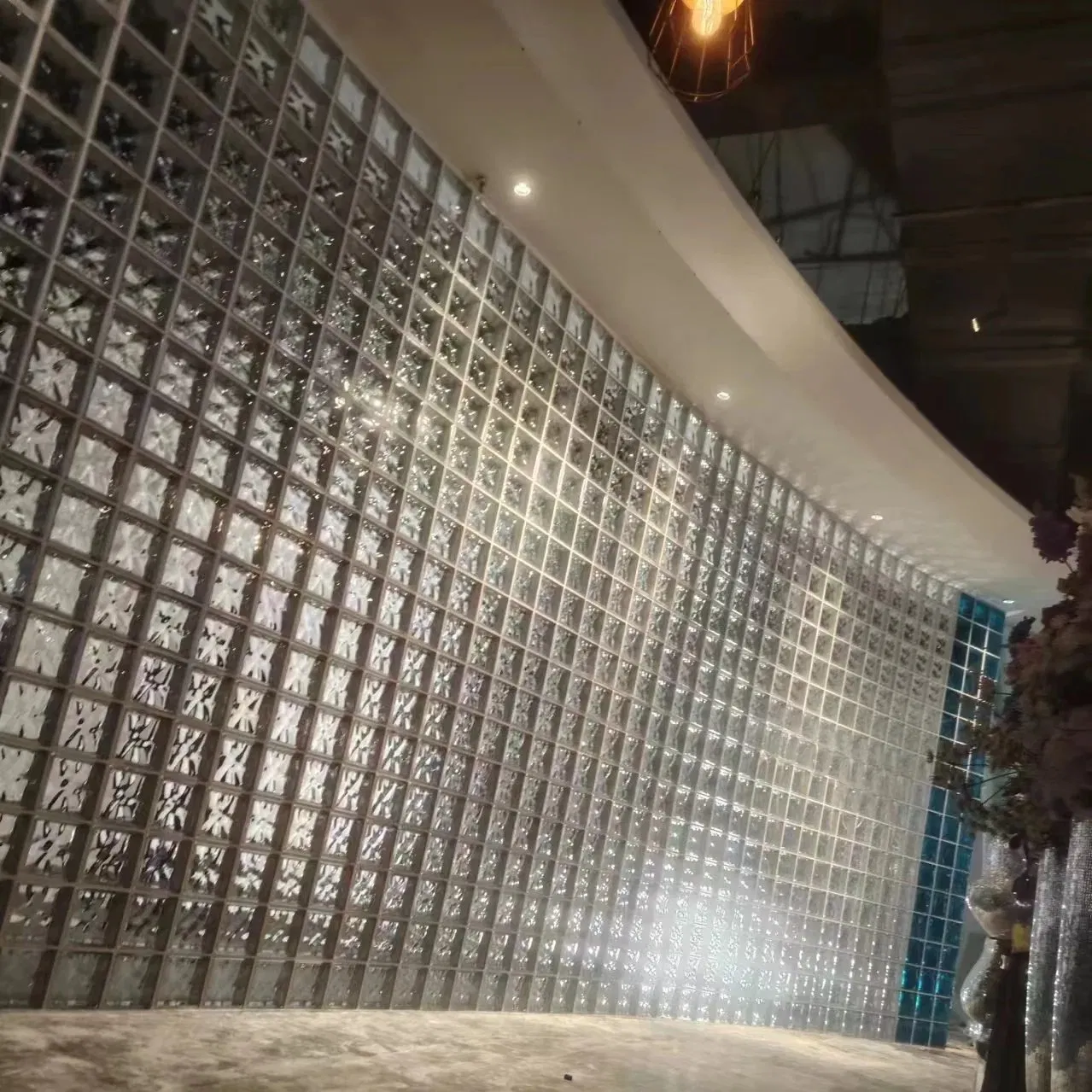 190X190X80mm Clear Glass Blocks/Bricks for Building Decorative Projects