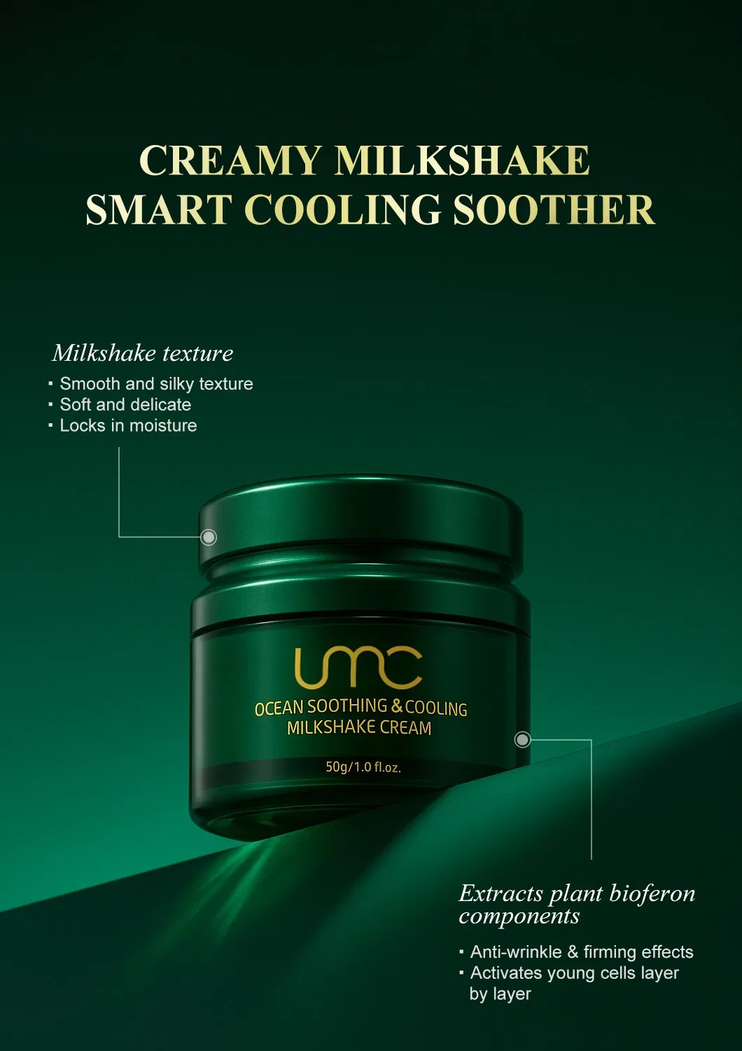 Ocean Soothing & Cooling Milkshake Face Cream