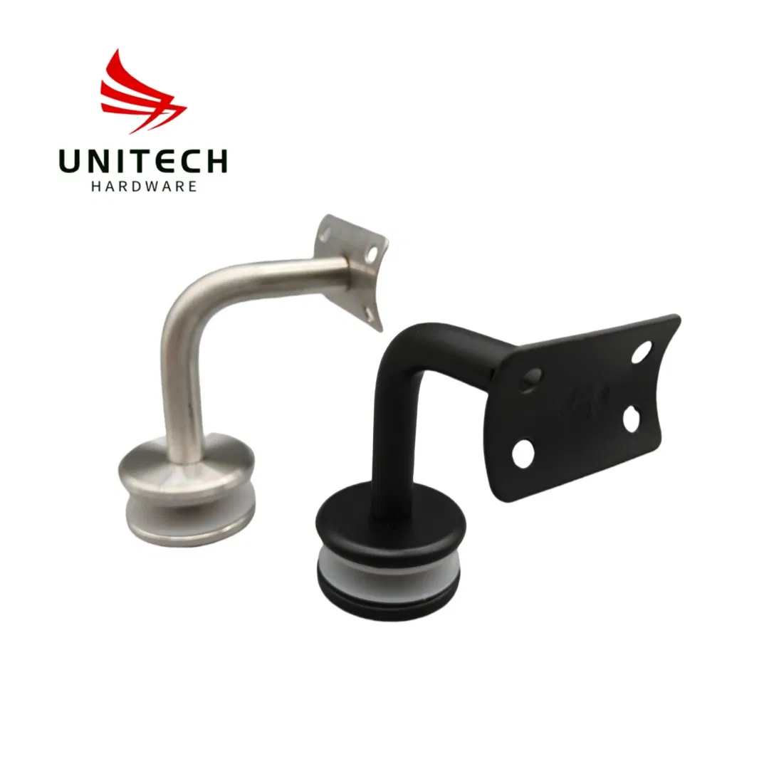 Stainless Steel 304 316 Balcony Handrail Pipe Support Glass Holder Glass Mounting Bracket 38mm