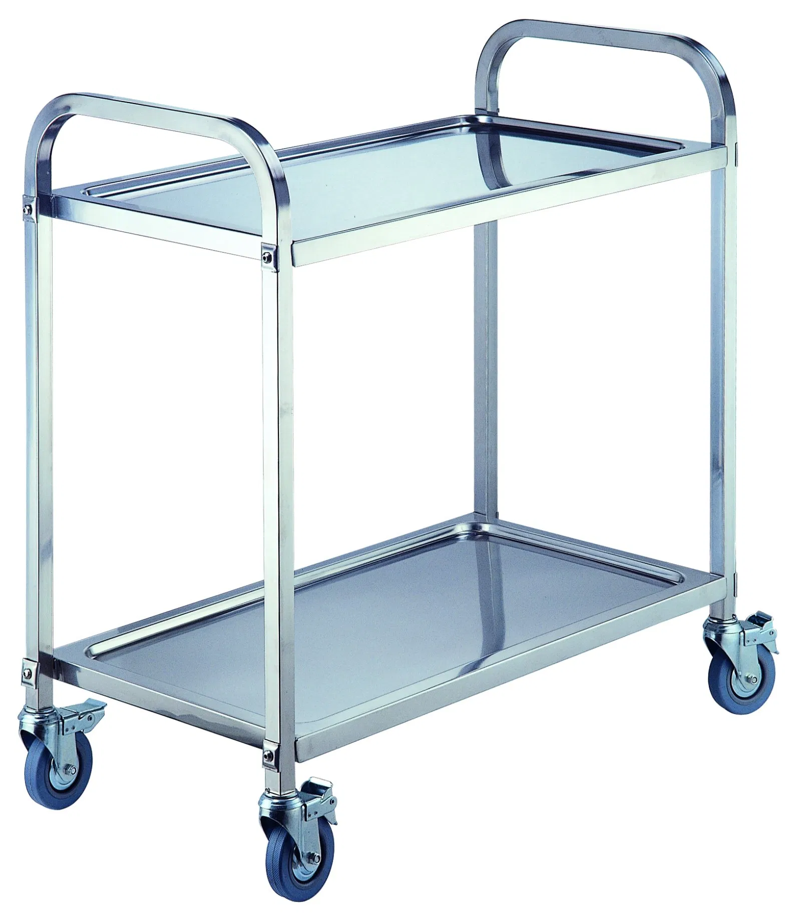 Premium European Style 5-Layer Dinning Cart Stainless Steel