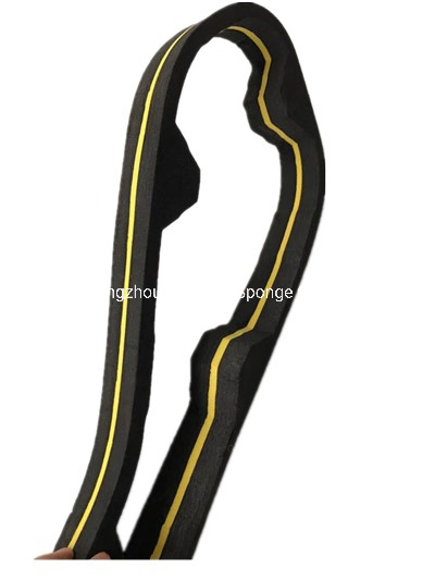 Standing Seam Seal Closed Open Cell Foam Closures with Adhesive for Roofing Metal