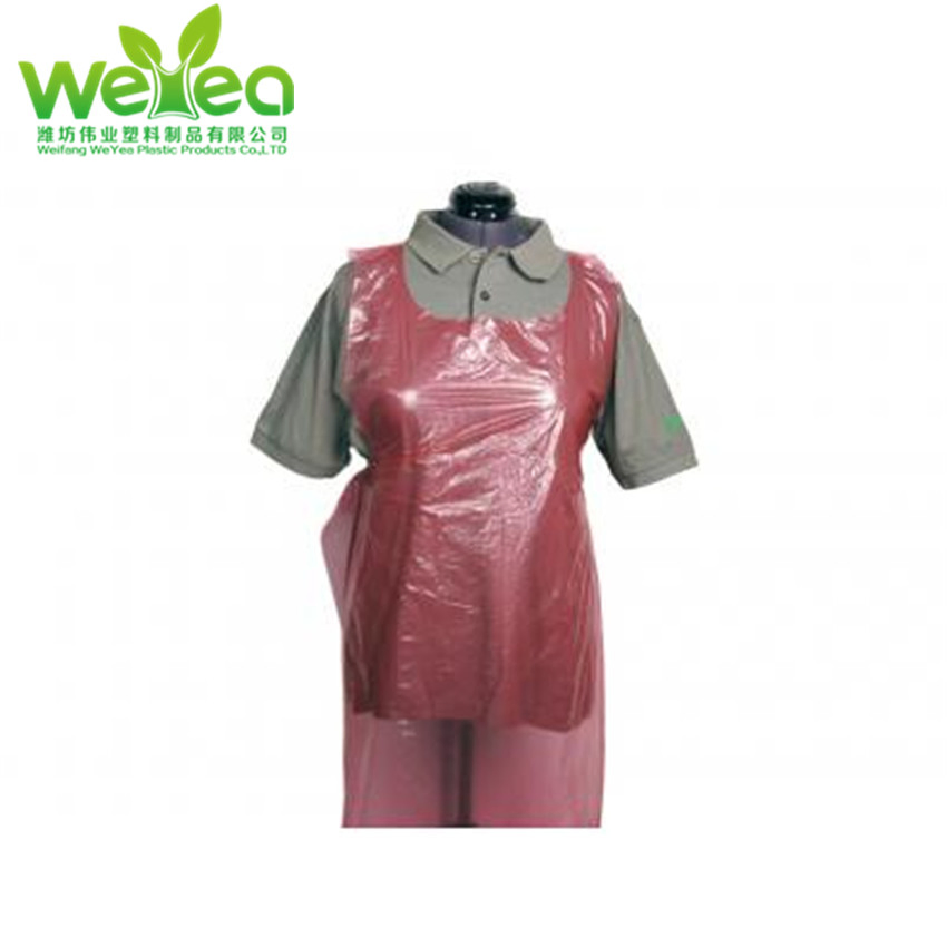 Plastic Clear Medical Disposable Polythene Kids Apron