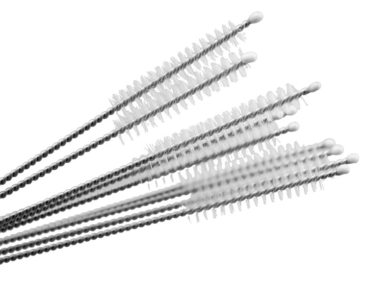 Cheap Price High Quality Drinking Straw Brush Kit Stain Steel Handle Brushes Easy to Clean Drinking Straw Sippy Cups and More.