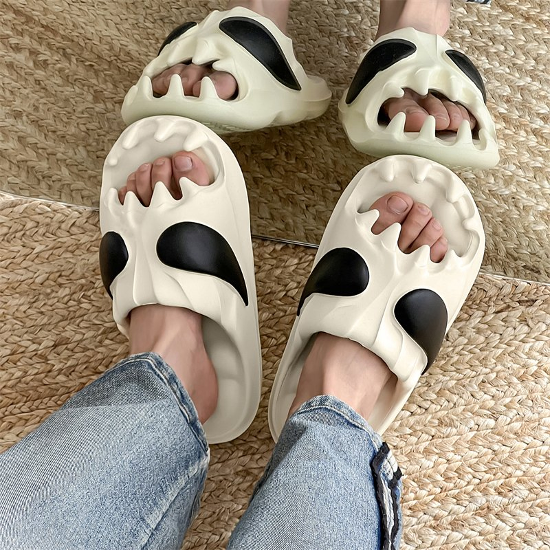 Custom Logo EVA Slippers Men's Light Weight Cloud Pillow Slides Venom Slippers