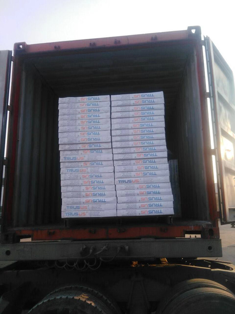 Trusus Brand 7mm Top Quality PVC Laminated Gypsum Tile False Ceiling