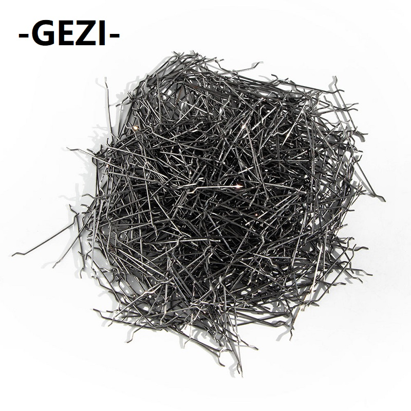 Custom High Strength Stainless Hooked Ends Steel Fiber for Uhpc Construction Projects