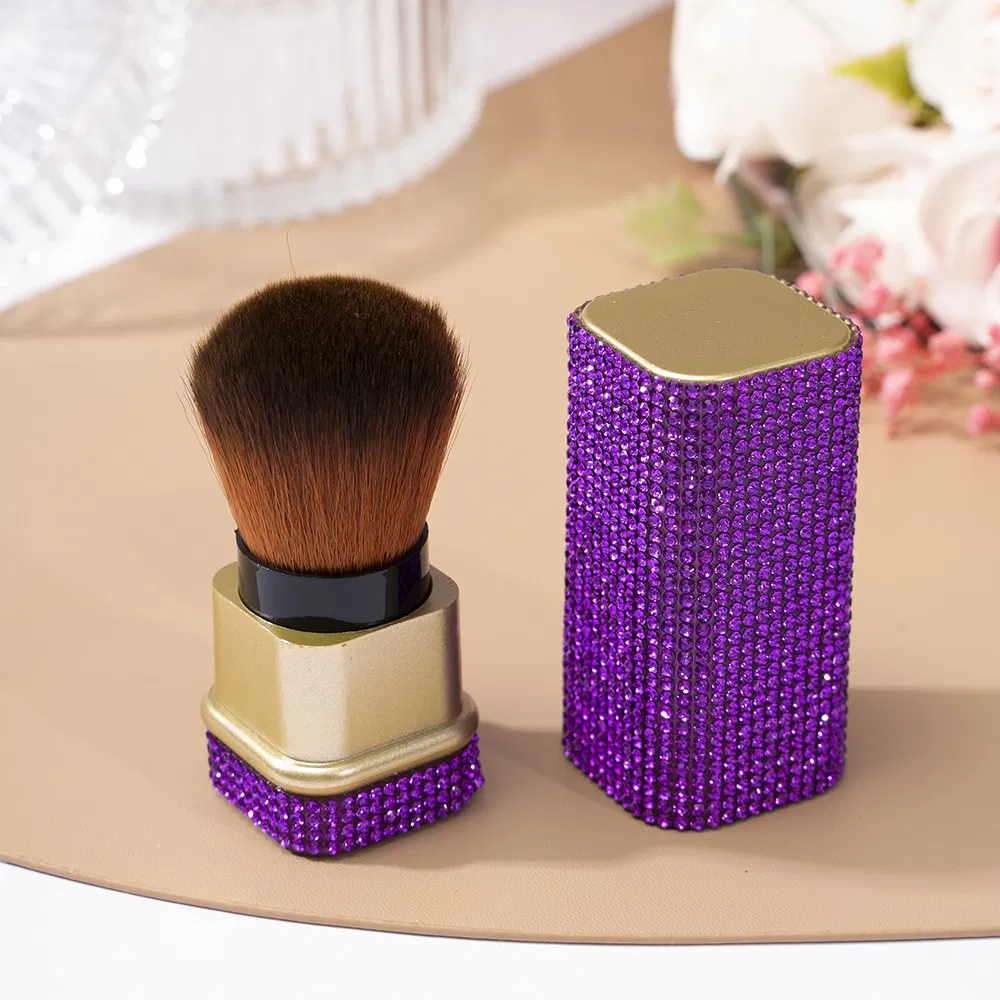 2025 Tiktok Nail Brush Diamond Dust Powder Cleaning Nail Dust Brush