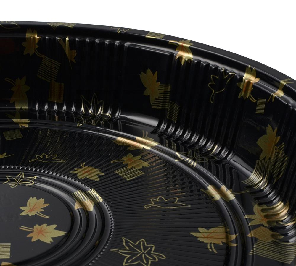 High Quality Round Fruit Sea Food Sushi Packaging Tray for Catering Party
