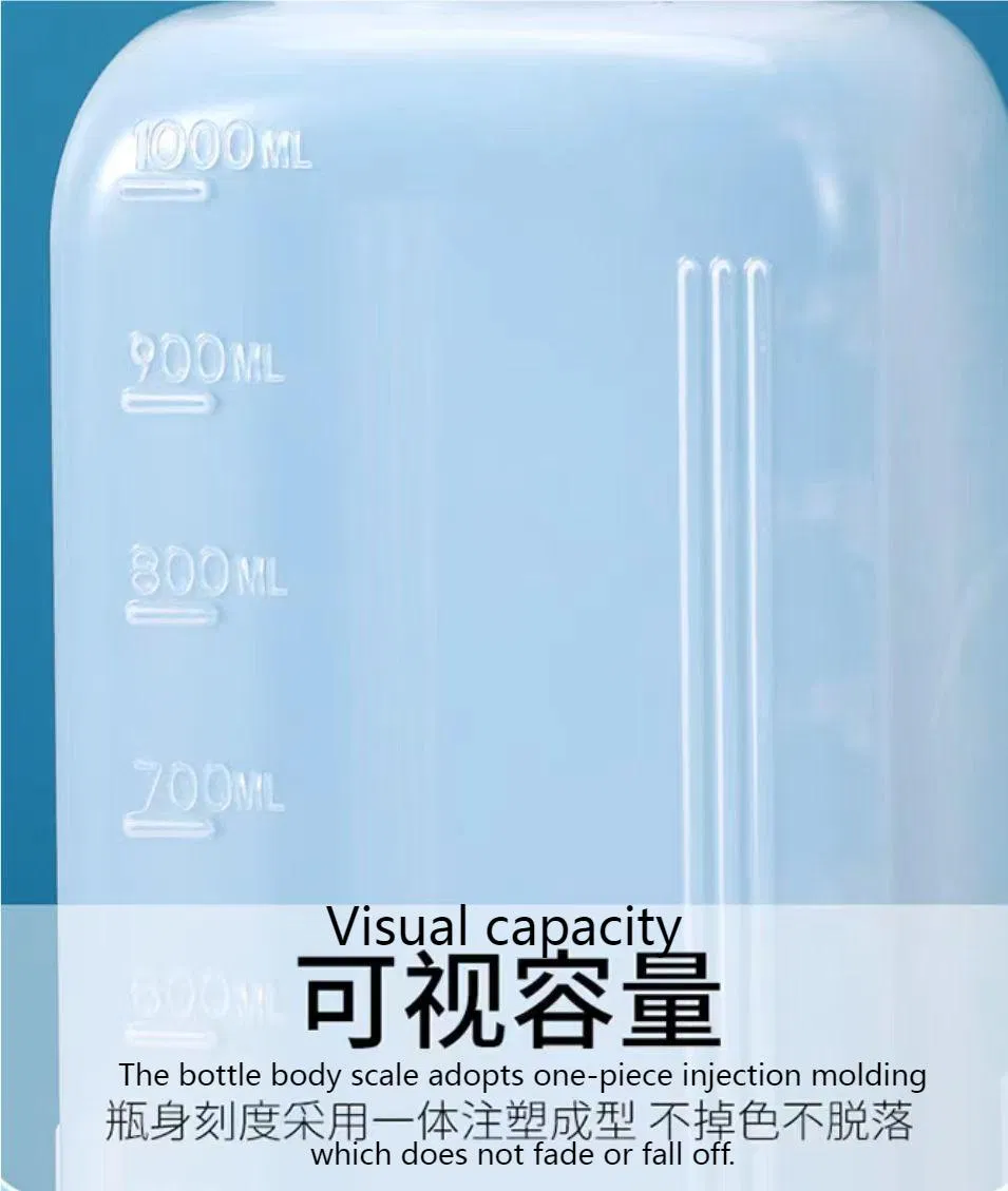 1000ml Food-Grade Plastic Bottles for Sauces and Jams