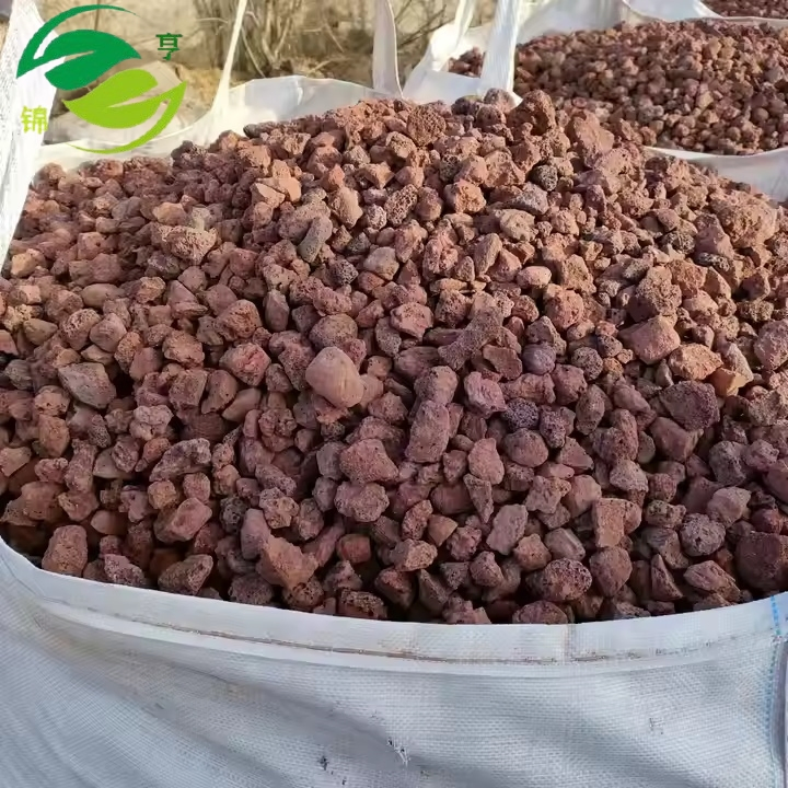 Factory Price Cheap Selling Red Volcanic Stone/Volcanic Rock