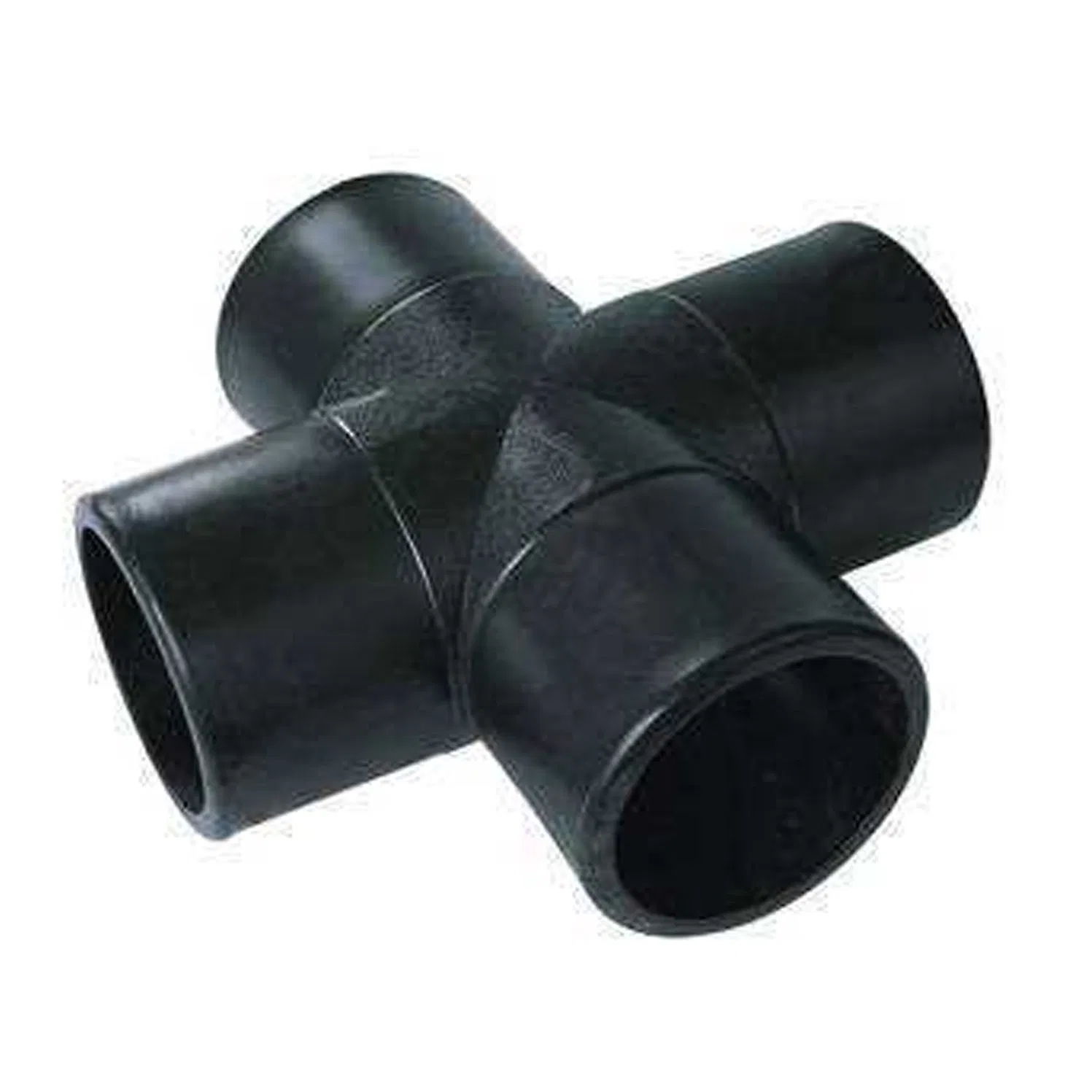 Best Price HDPE Butt Welding Fitting Four Way Tee Equal Cross