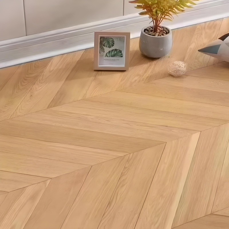 Engineered Hardwood Flooring  Premium Solid Wood Veneer Natural Oak Finish for Luxury Home